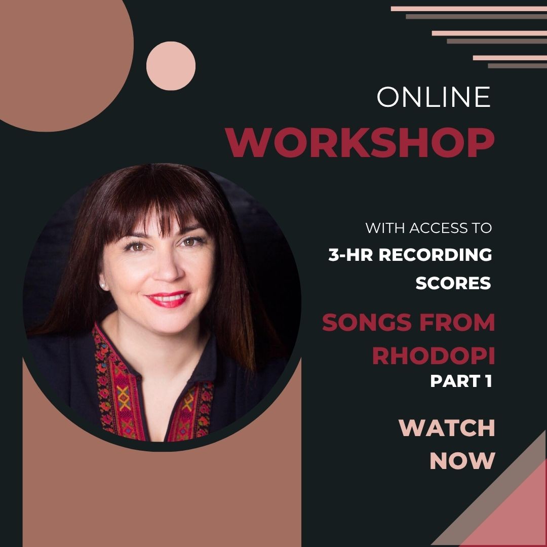 Rhodopi Songs Workshop - Zoom Recording (March 2025)